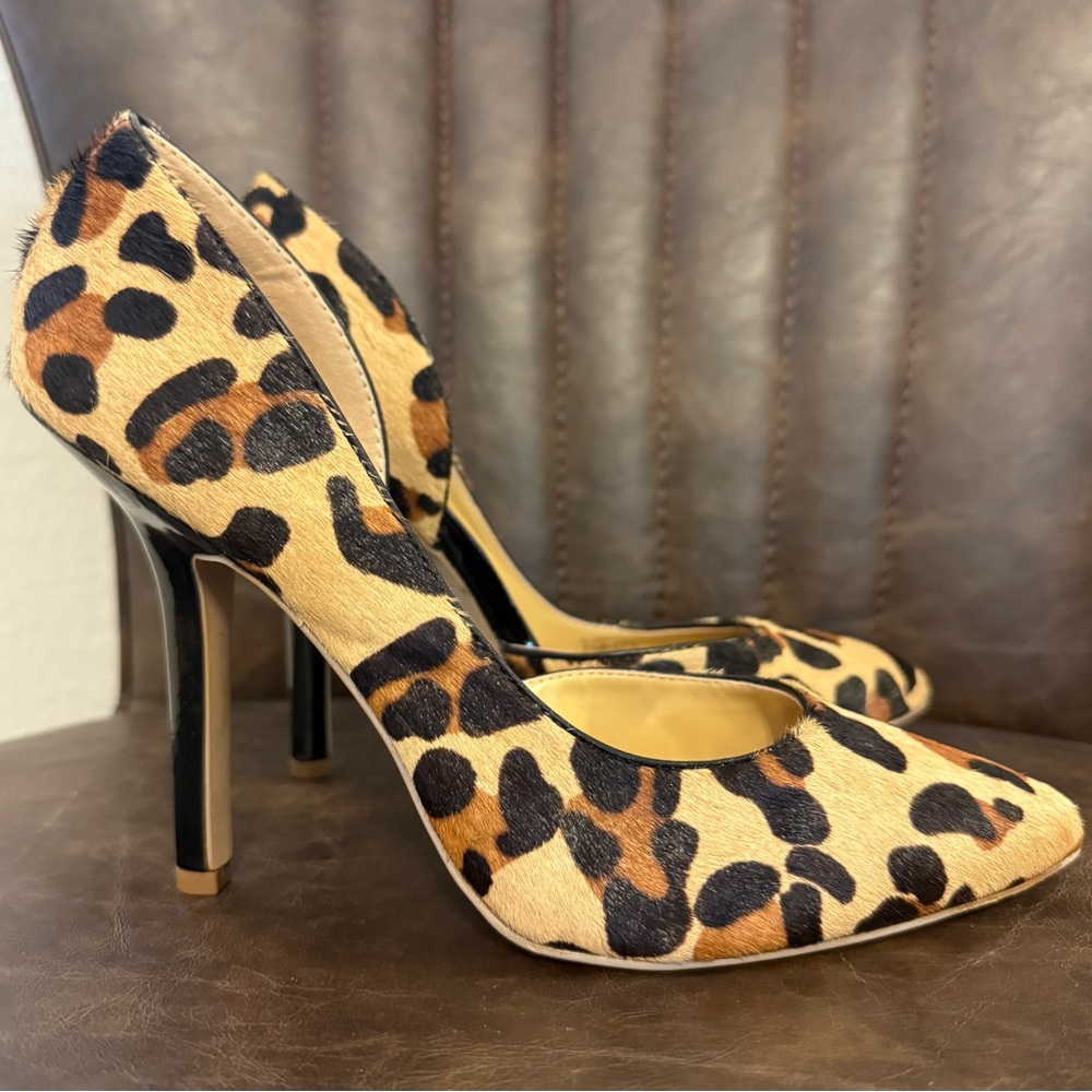 Leopard Print Women's Heels